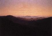 Caspar David Friedrich riesengbirge oil on canvas